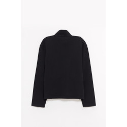 OUR LEGACY BLACK ATHLETIC SHRUNKEN FULLZIP JACKET